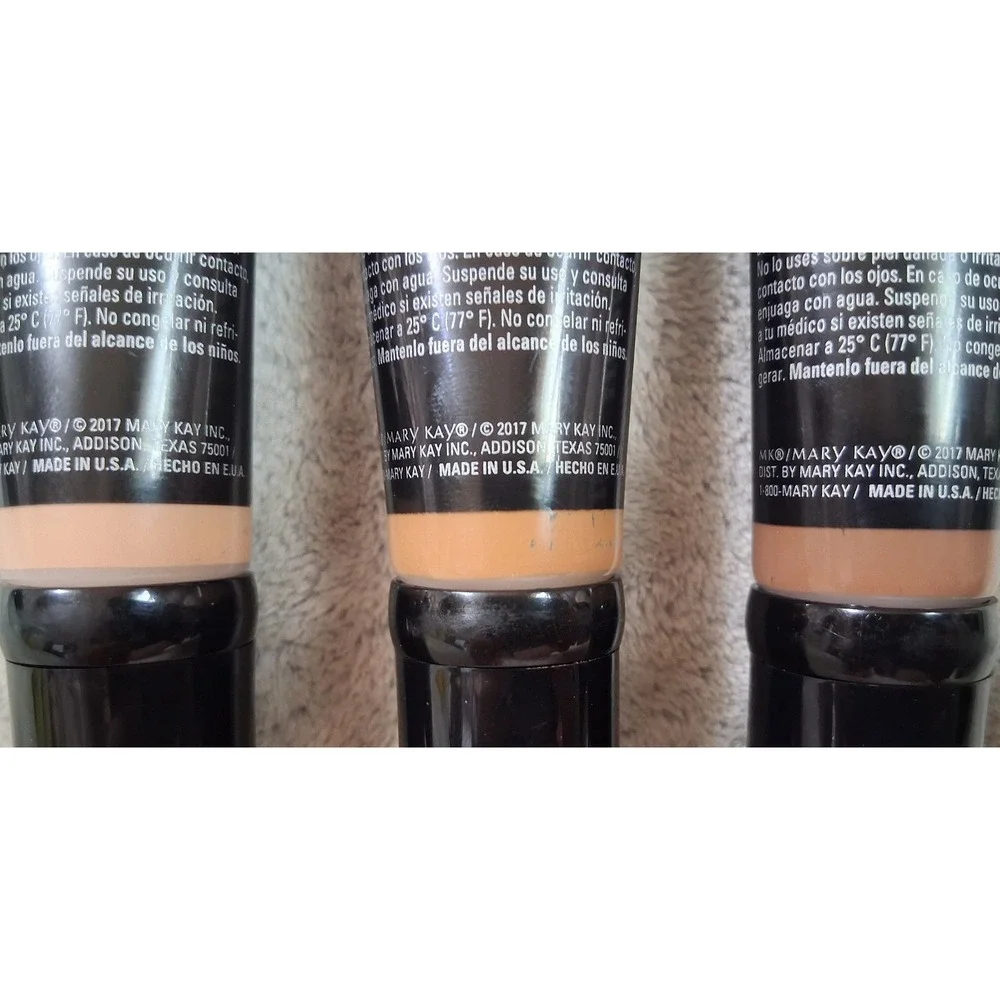 Lot of 3 Mary Kay CC Cream Sunscreen SPF 15 Light/Med Deep Very Deep Exp 1/2026